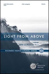 Light from Above SATB choral sheet music cover